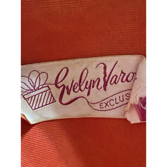 Evelyn Varon Velvet Beaded Pillbox Hat 1950s Cocktail Turban Floral Union Vtg - Picture 4 of 15